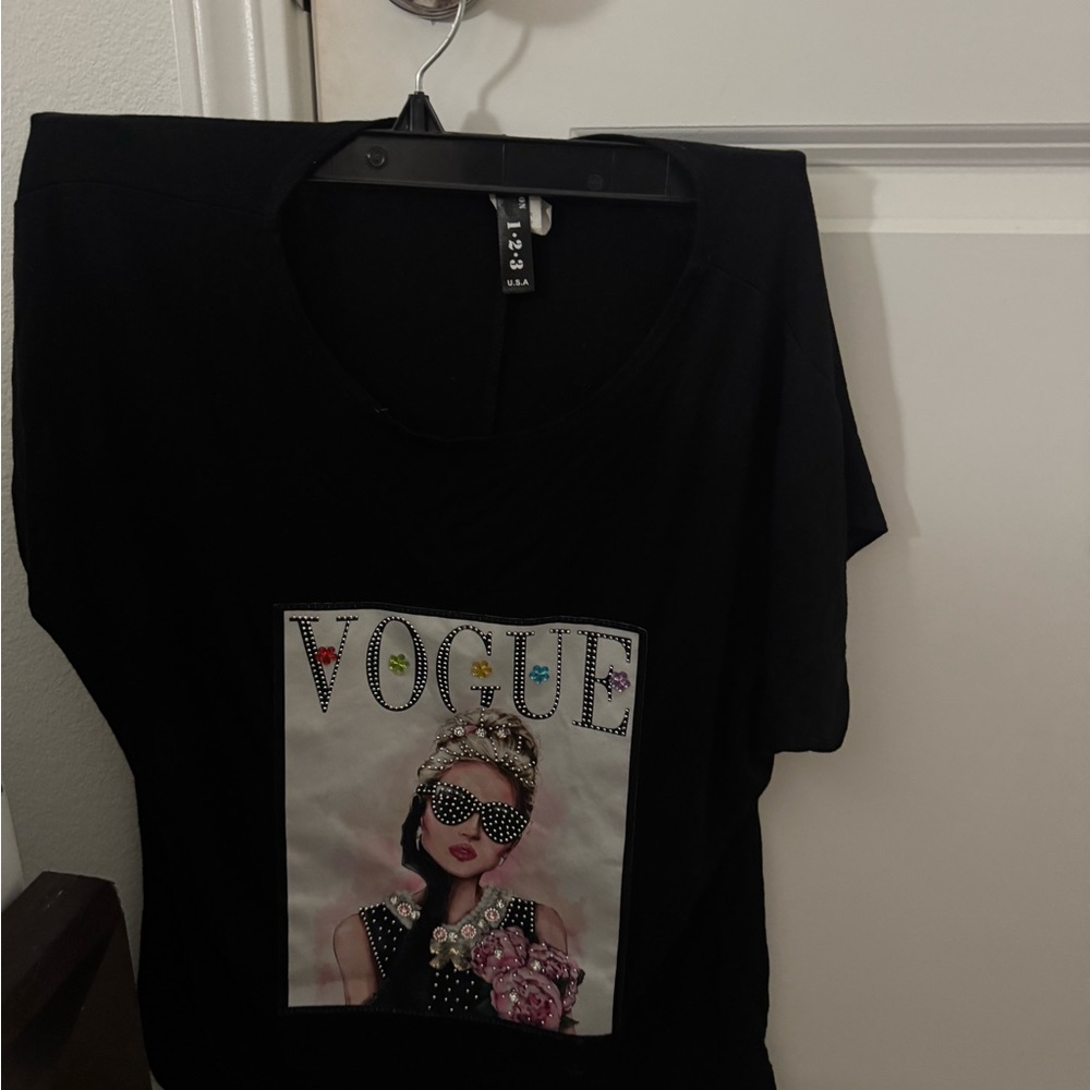 Black Graphic T-Shirt